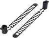 TRU COMPONENTS 1592781 TC-MAT-120BK203 Kabelbinder 120 mm 10 mm Zwart 1 stuk(s)