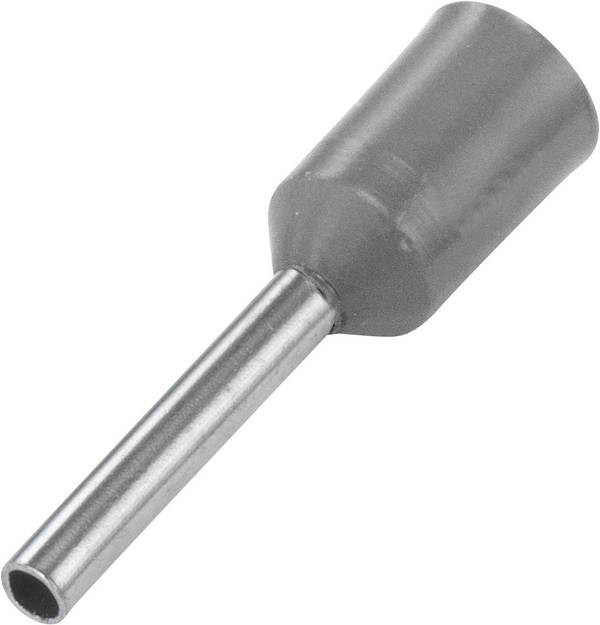 Vogt Verbindungstechnik 459706 Adereindhulzen 0.14 mm² Deels geïsoleerd Grijs 100 stuk(s)