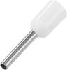 Vogt Verbindungstechnik 470108 Adereindhulzen 0.5 mm² Deels geïsoleerd Wit 100 stuk(s)