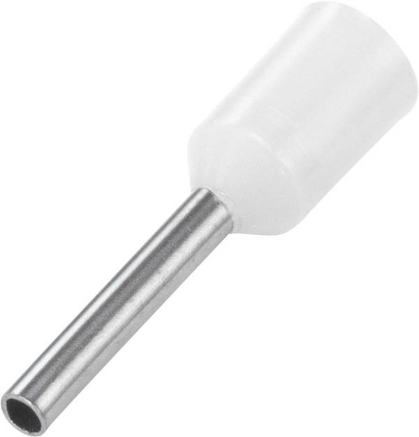 Vogt Verbindungstechnik 460208 Adereindhulzen 0.75 mm² Deels geïsoleerd Wit 100 stuk(s)