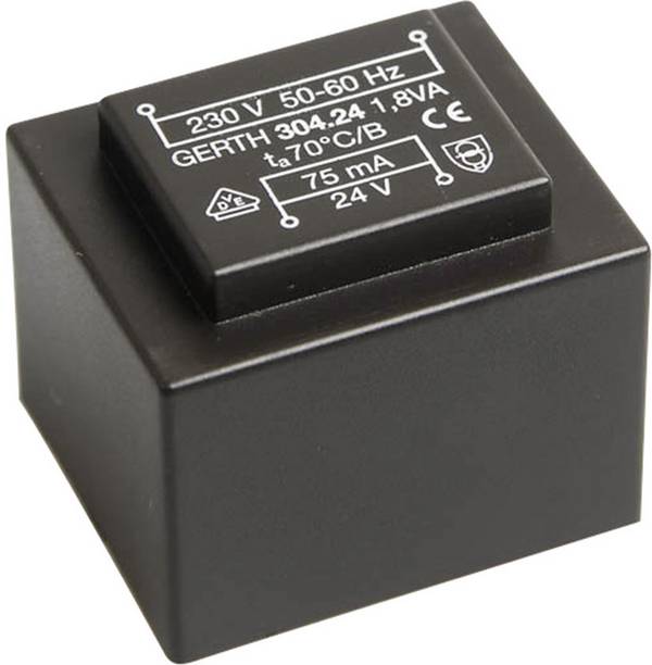 Gerth PT301801 Printtransformator 1 x 230 V 1 x 18 V/AC 1.80 VA 100 mA