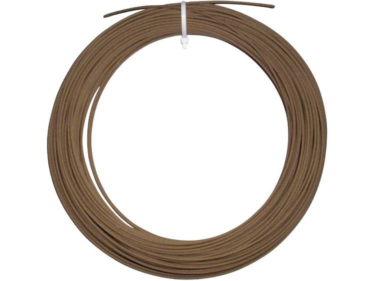 Filament German RepRap 100026 PLA compound 1.75 mm Hout 250 g