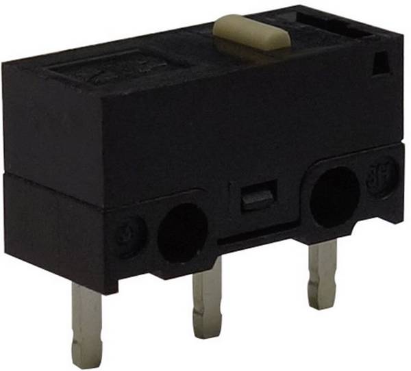 Zippy DF-03S-0P-Z Microschakelaar DF-03S-0P-Z 125 V/AC 3 A 1x aan/(aan)  Moment 1 stuk(s)