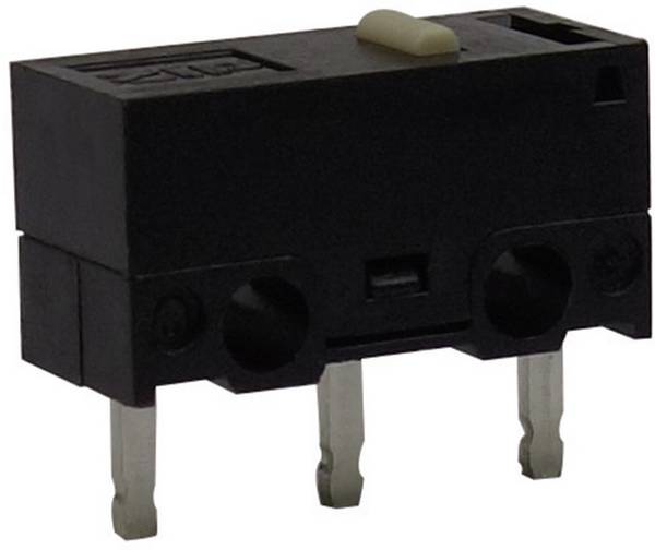 Zippy DF-P1L-0P-Z Microschakelaar DF-P1L-0P-Z 30 V/DC 0.1 A 1x aan/(aan)  Moment 1 stuk(s)