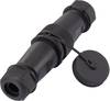 1094580 Ronde connector adapter Stekker, recht, Bus, recht Totaal aantal polen: 3 1 stuk(s)