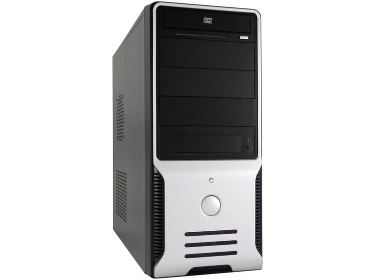 Joy-it 1095034 Midi-Tower PC AMD A4 A4-4000 4 GB 500 GB HDD Zonder besturingssysteem AMD Radeon HD7480D