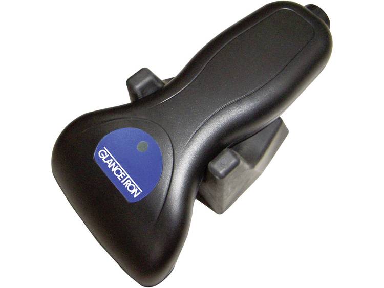 Glancetron 2009 PS-2-set (KBW) 1D barcodescanner Lineair imager Zwart Handmatig PS-2