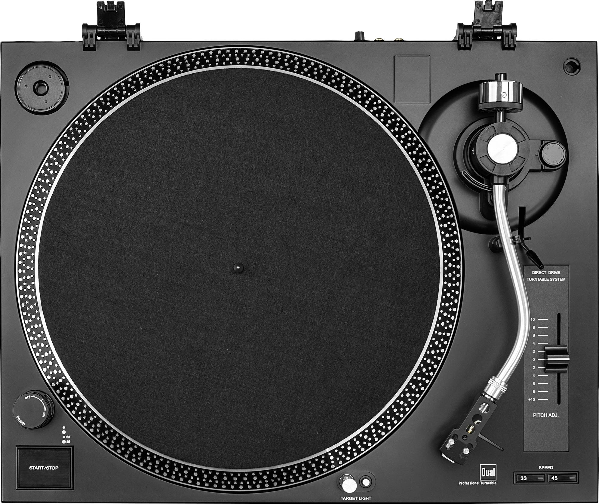 Dual DTJ 301.1 USB USB-platenspeler Direct drive Zwart-3