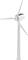 Een witte windturbine met drie rotorbladen en een slanke toren, die wordt gebruikt voor de opwekking van hernieuwbare energie.
