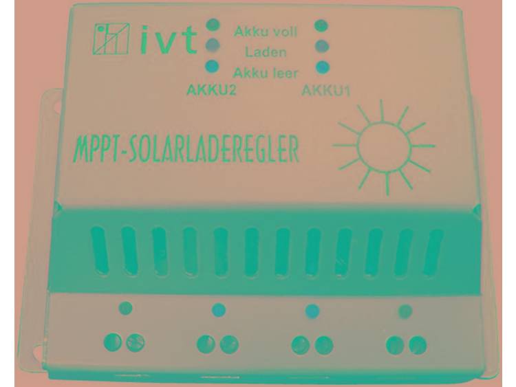 IVT 18316 Solar laadregelaar 12 V, 24 V 3 A