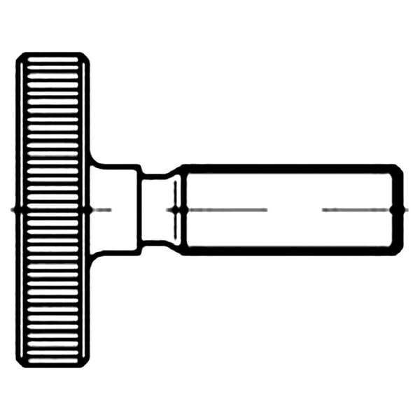 TOOLCRAFT  1061596 Kartelbouten M6 12 mm  DIN 653   RVS  10 stuk(s)
