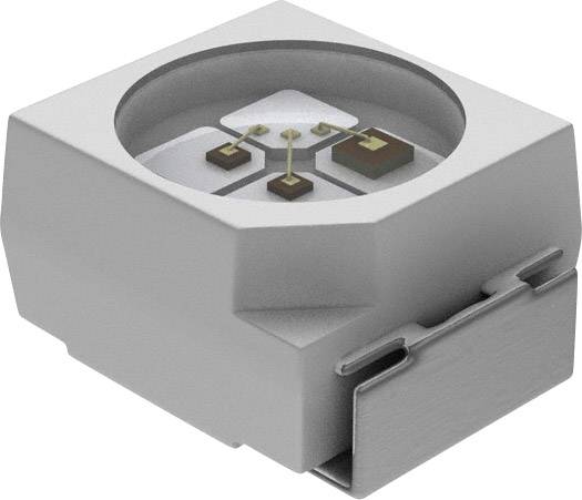 Vishay VLMG3100-GS08 SMD-LED PLCC2 Groen 16 mcd 120 ° 10 mA 2.2 V-0