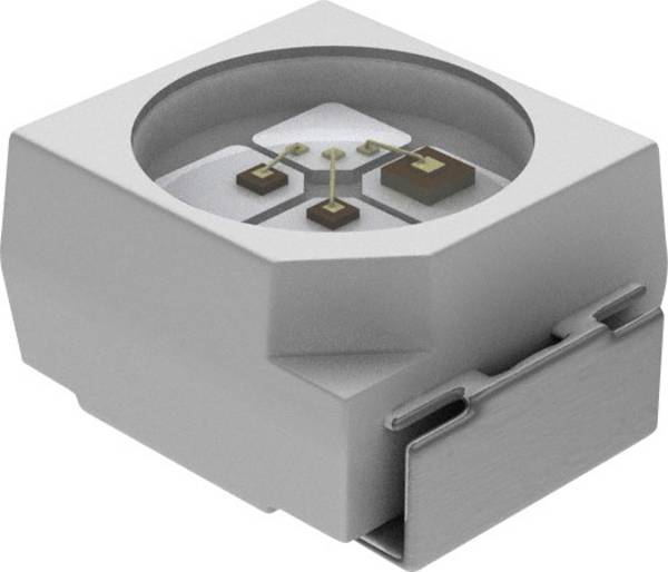 Vishay VLMY3100-GS08 SMD-LED PLCC2 Geel 10 mcd 120 ° 10 mA 2.1 V
