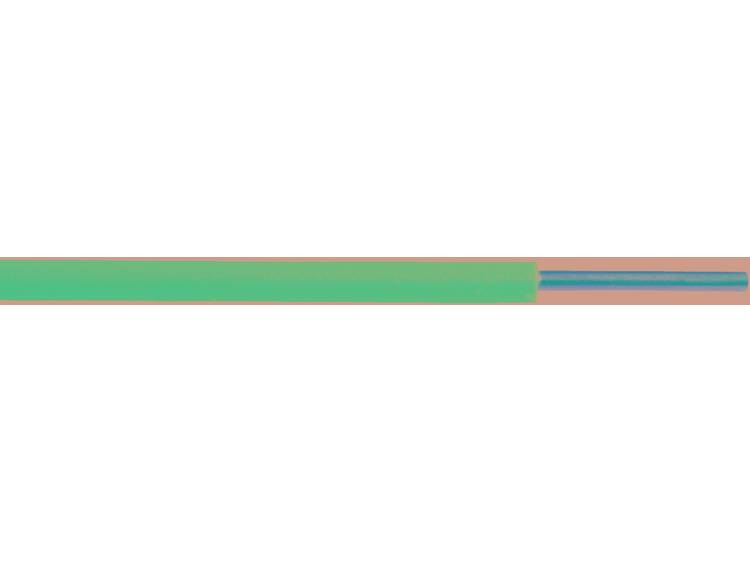Schakeldraad H05V-U 1 x 1 mm² Groen-geel Faber Kabel 040024 100 m