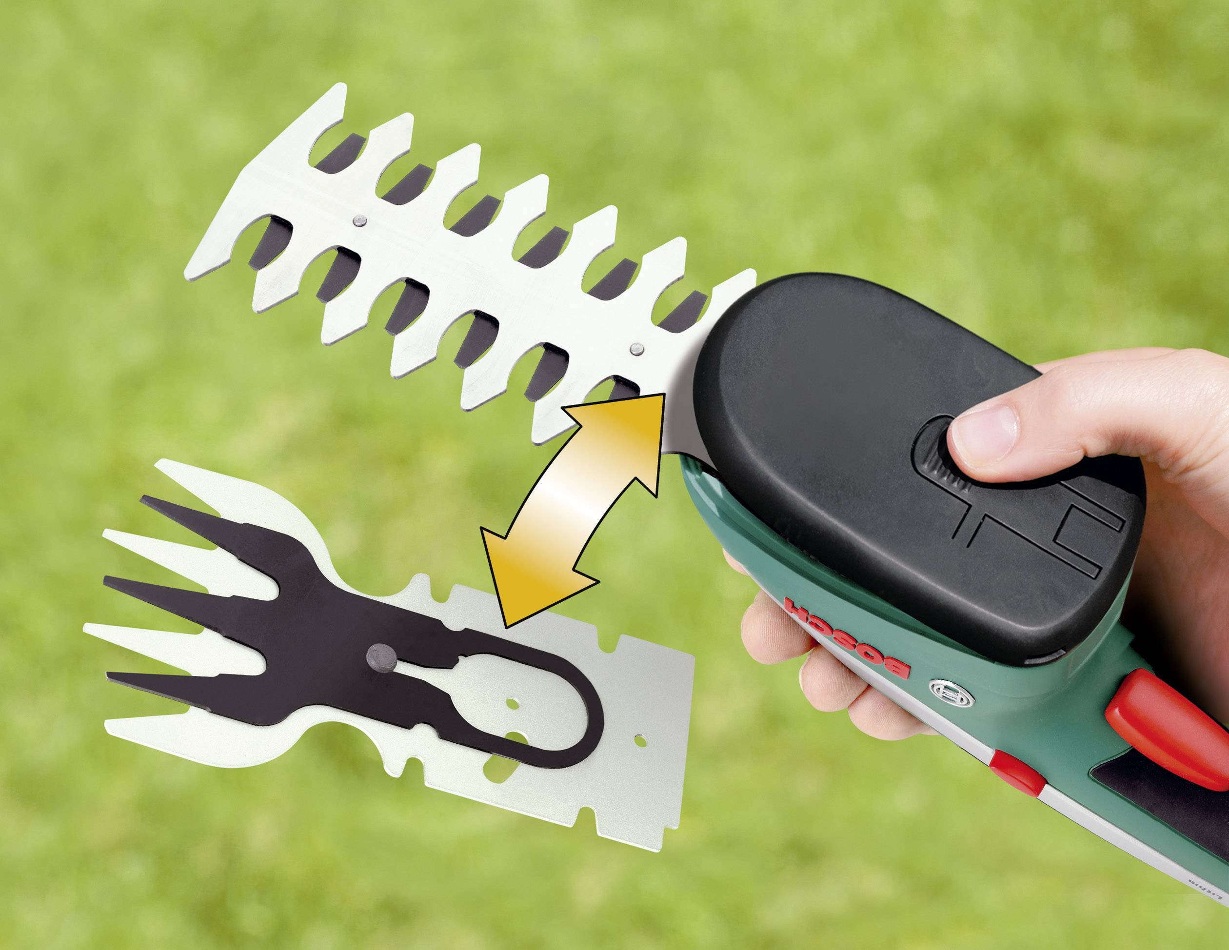 Bosch isio gen iii accu buxusschaar + grasschaar 31651406306273165140630627-2