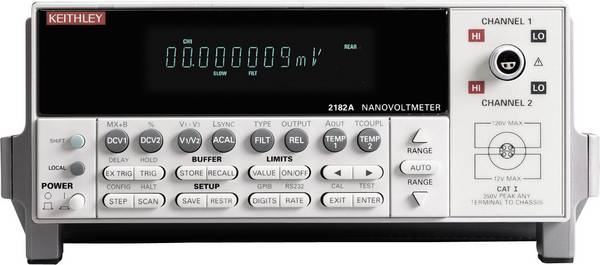 Keithley 2182A/E Bench multimeter Kalibratie (ISO) Digitaal ISO gekalibreerd  Weergave (counts): 7.5