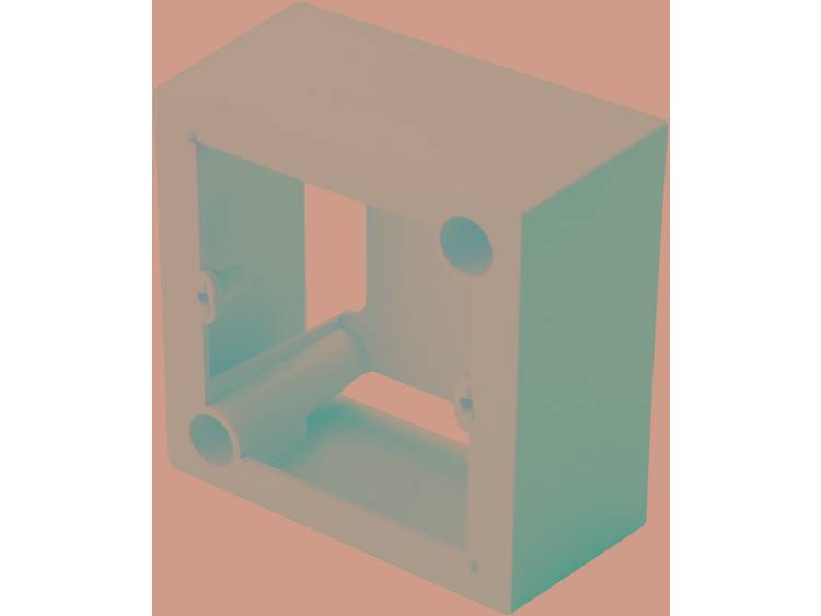 DIGITUS opbouwframe voor lege Keystone-dozen 80 x 80 mm, Frans type