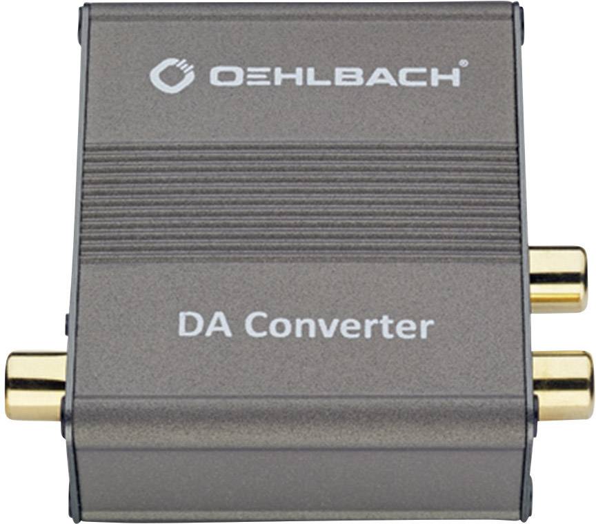 Oehlbach Audio Converter Da Converter Toslink Digitale Cinch Cinch Conrad Nl