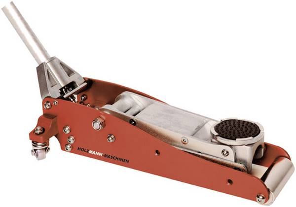 Holzmann Maschinen RWH125ALU Verrijdbare autokrik 1.25 t Werkhoogte: 85 mm - 37.5 cm