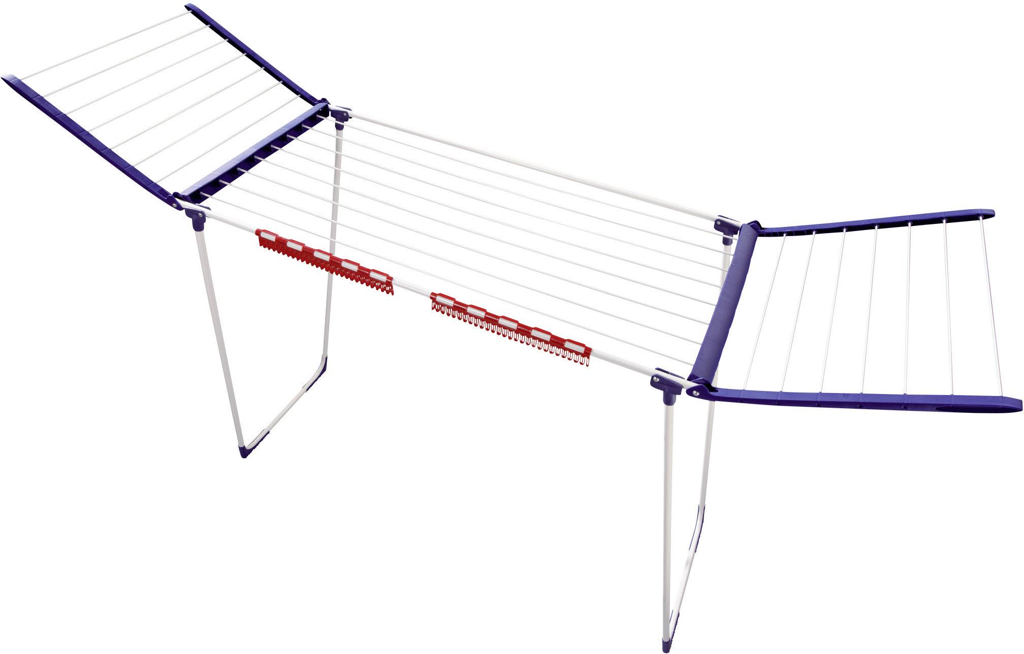 Leifheit 81650 Vloerstaand Droogrek Blauw/Wit-1