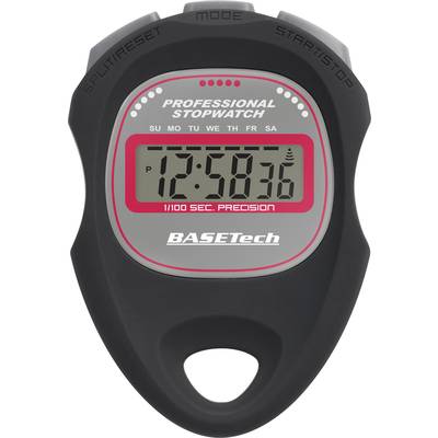 Basetech WT-034 Digitale stopwatch Zwart