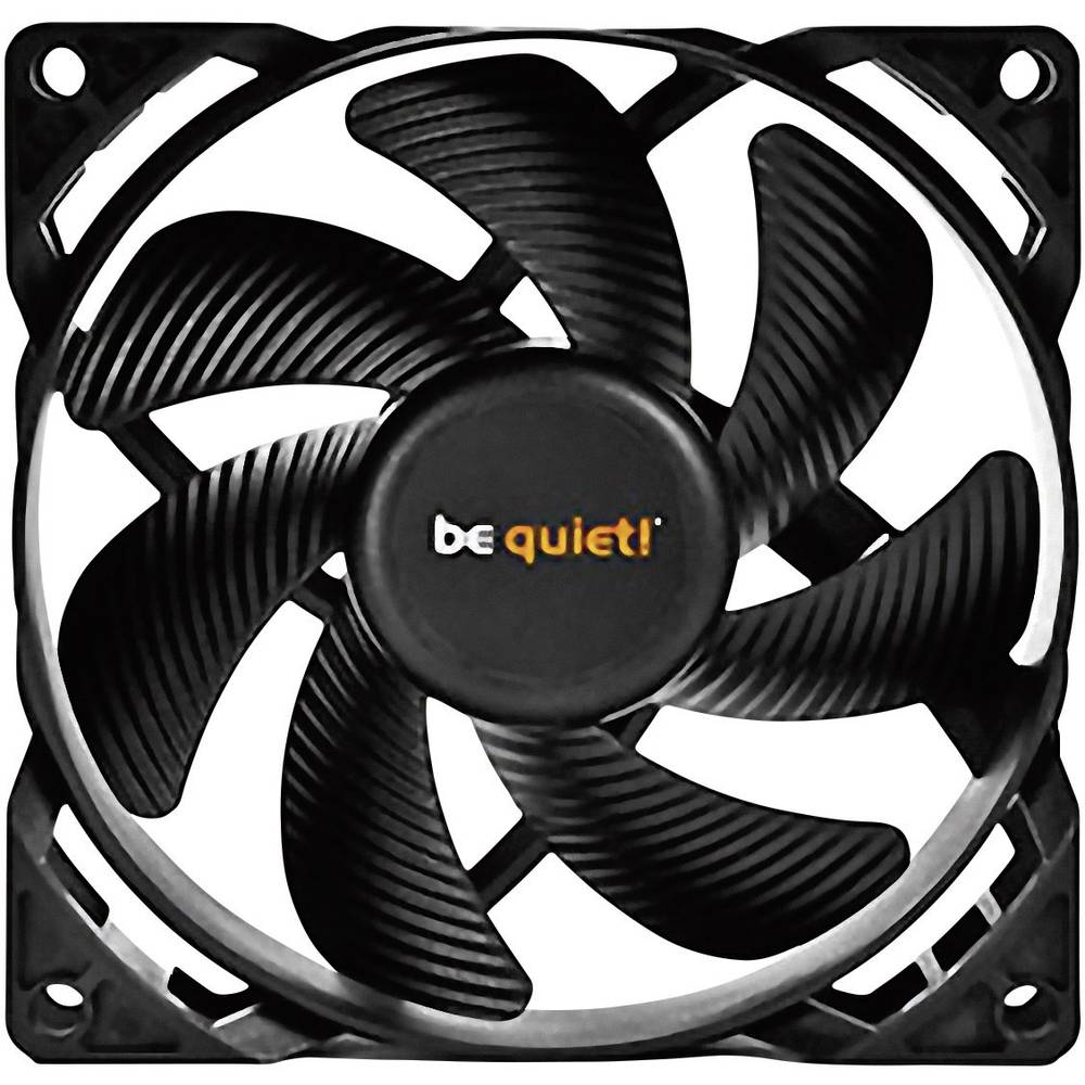 BeQuiet Pure Wings 2 PC-ventilator Zwart (b x h x d) 92 x 92 x 25 mm