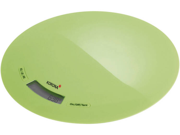 Korona Ronda Keukenweegschaal Digitaal Weegbereik (max.): 5 kg Groen