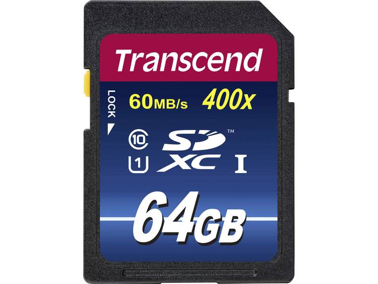 Transcend SD Kaart SDXC 64GB Class 10