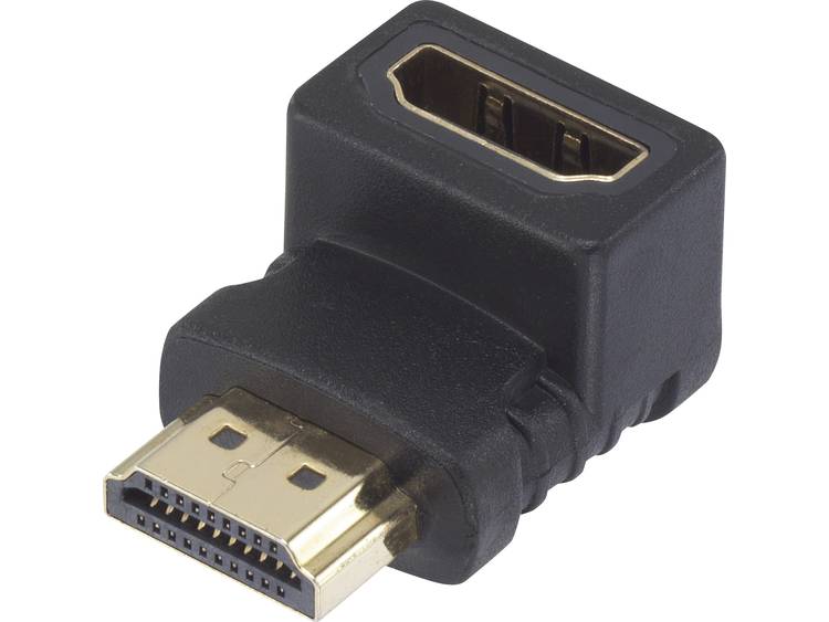 SpeaKa Professional HDMI Adapter [1x HDMI-stekker <=> 1x HDMI-bus] Zwart