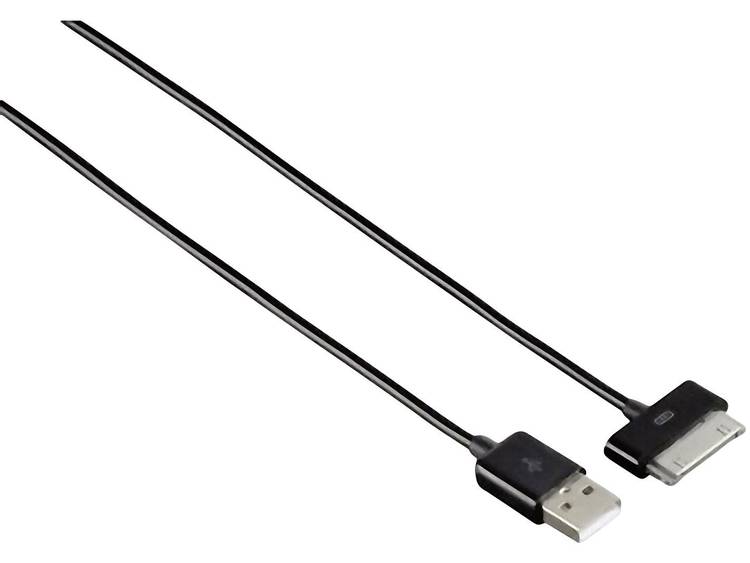 USB 2.0 Kabel Hama [1x USB-A 2.0 stekker 1x Samsung stekker] 1.2 m Zwart