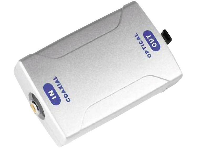 Digitale converter, coax IN-optisch UIT ODT (Toslink)
