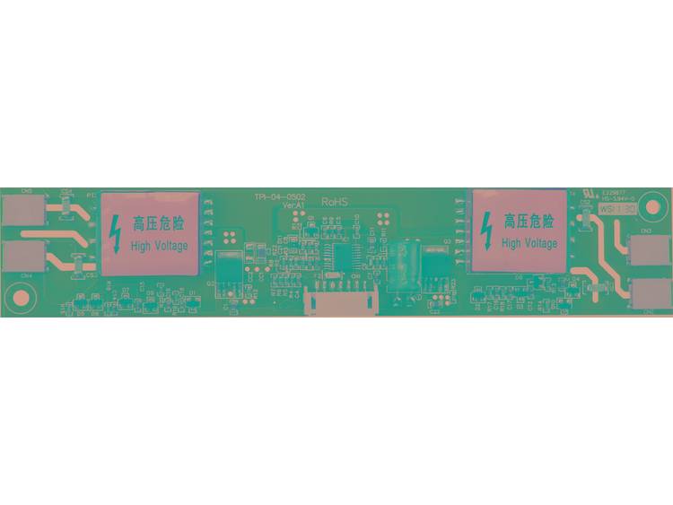 TPI-04-0502 LCD-inverter 12 V-DC Geschikt voor: CCFL-achtergrondverlichting (l x b x h) 166 x 32 x 1
