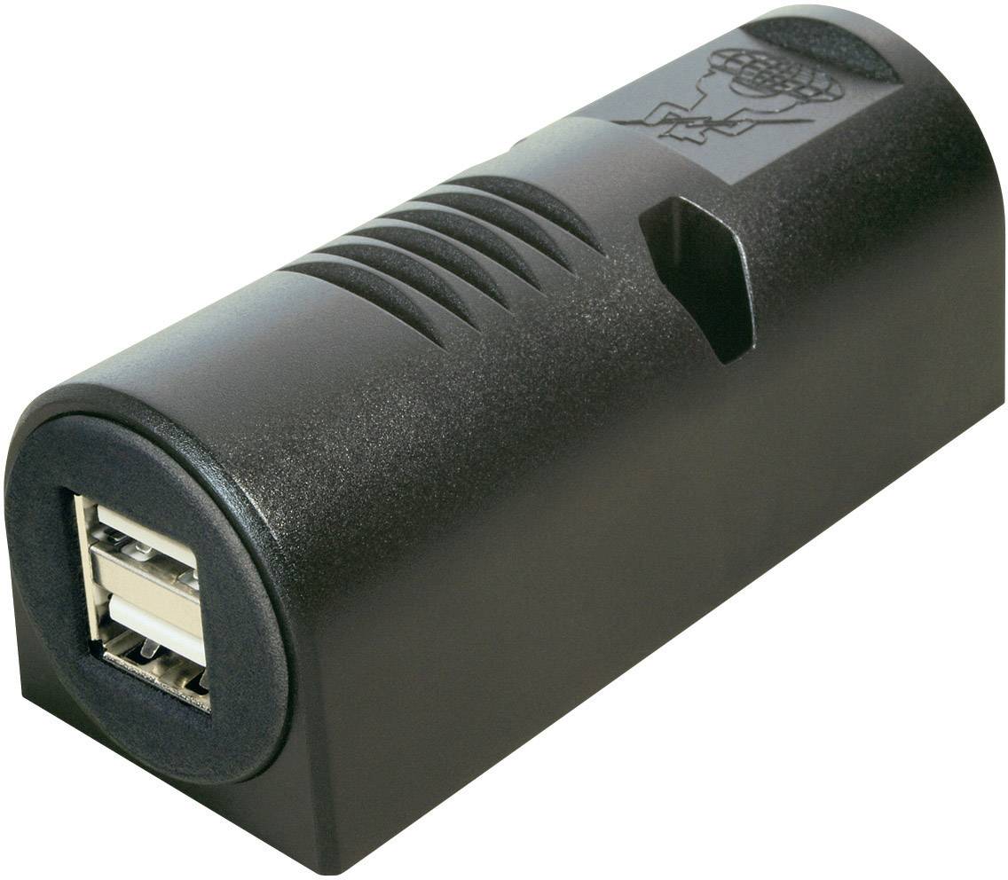 Fjord Extreme armoede spiraal ProCar 67323501 USB aansluiting opbouw 2 voudig Stroombelasting (max.): 5 A  Geschikt voor USB-A kopen ? Conrad Electronic