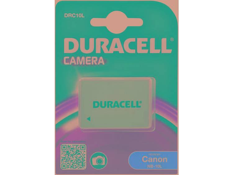 Duracell Camera-accu Vervangt originele accu NB-10L 7.4 V 820 mAh