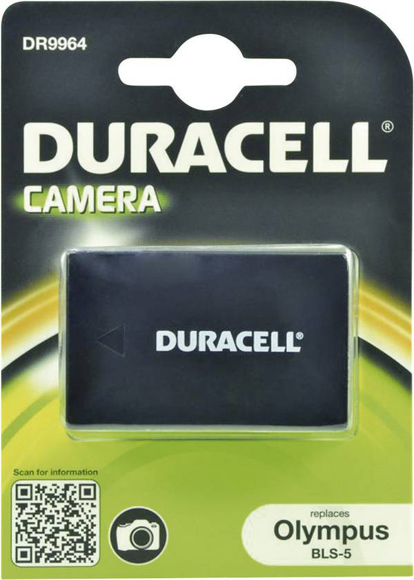Duracell BLS-5 Camera-accu Vervangt originele accu BLS-5 7.4 V 1000 mAh