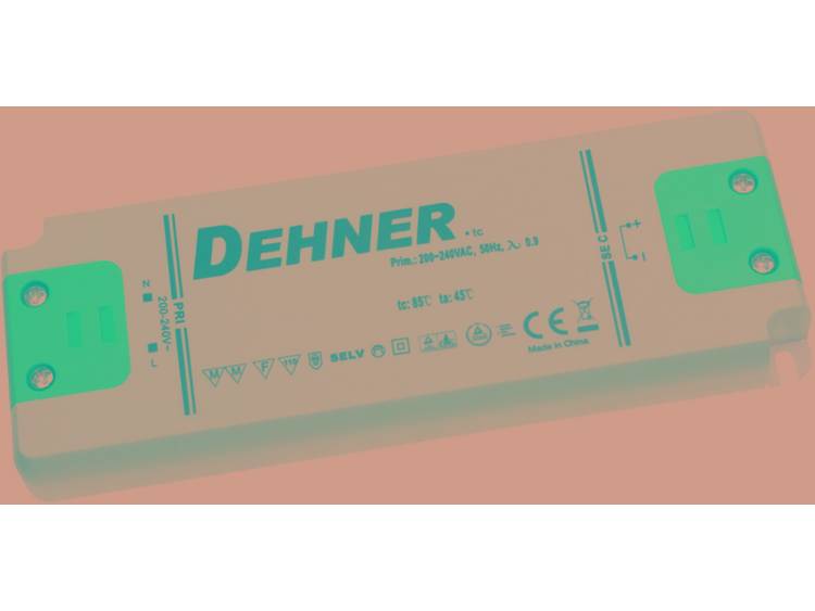 Dehner Elektronik Snappy SNP15-24VF-1 LED-transformator Constante spanning 15 W (max) 625 mA 24 V-DC