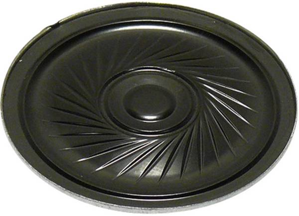 Visaton K 40 - 8 Ohm 1.6 inch 4 cm Mini-luidspreker 1 W 8 Ω Zwart Kunststof membraan