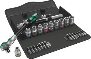 Conrad Wera 8100 SC 6 Zyklop Speed Dopsleutelset Metrisch 1/2" (12.5 mm) 28-delig 05004076001 aanbieding