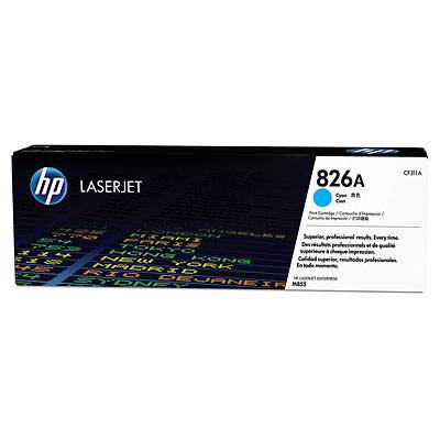 HP Toner 826A Origineel Cyaan 31500 bladzijden CF311A