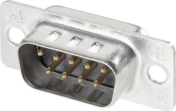 TE Connectivity AMPLIMITE HD-20 5-747904-2 D-sub male connector 180 ° Aantal polen: 9 Soldeerkelk 1 stuk(s)