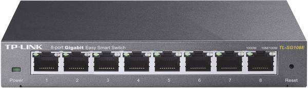 TP-LINK TL-SG108E TL-SG108E Netwerk switch 8 poorten 1 GBit/s