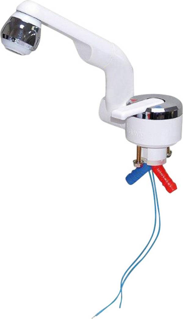 Barwig 20000-230 1-greeps mengkraan   Slangaansluiting 10 mm Wit, Chroom