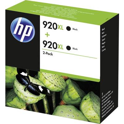 HP Inktcartridge 920XL Origineel 2-pack Zwart D8J47AE Inkt