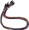 Joy-it RB-CB3-050 Jumperkabel Raspberry Pi®, Banana Pi, Arduino [20x Draadbrug-bus - 20x Draadbrug-bus] 0.50 m Bont Incl. pins