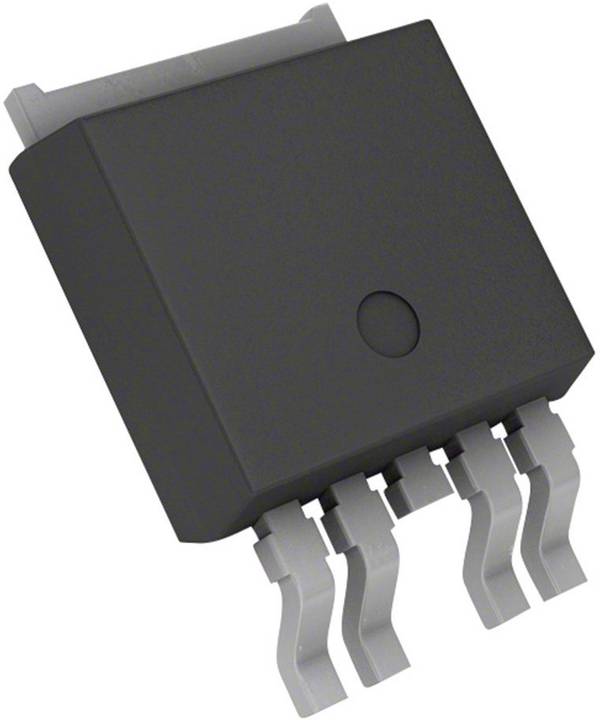 Infineon Technologies BTS6133DAUMA1 PMIC - Vermogensschakelaar, vermogensdriver High-Side TO-252-5