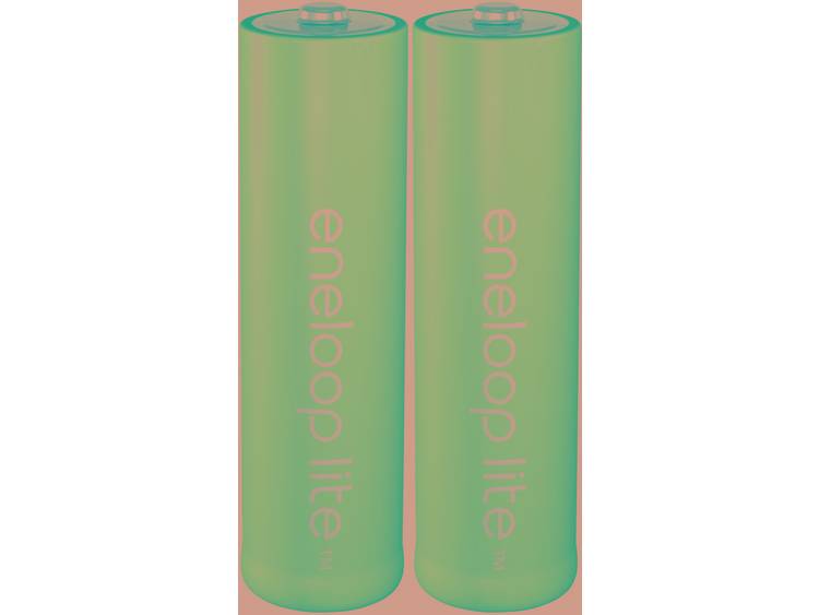 Panasonic eneloop Lite HR06 AA oplaadbare batterij (penlite) NiMH 1.2 V 900 mAh 2 stuks