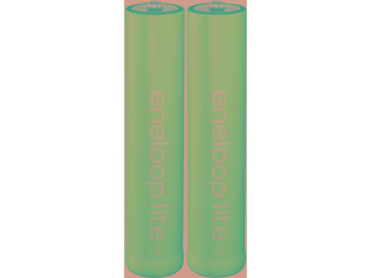 Panasonic eneloop Lite HR03 AAA oplaadbare batterij (potlood) NiMH 550 mAh 1.2 V 2 stuks