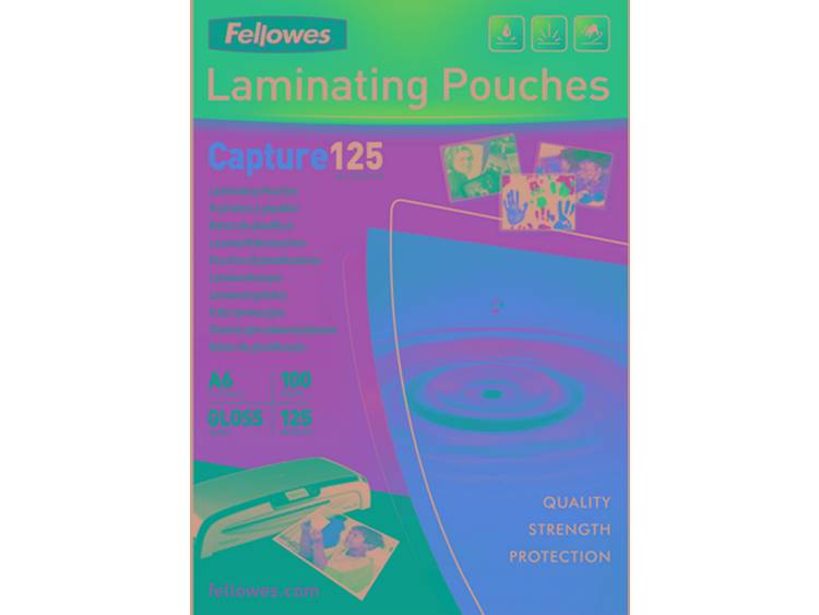 Fellowes LAMINATING POUCH A6 125MIC 100PK (5307201)