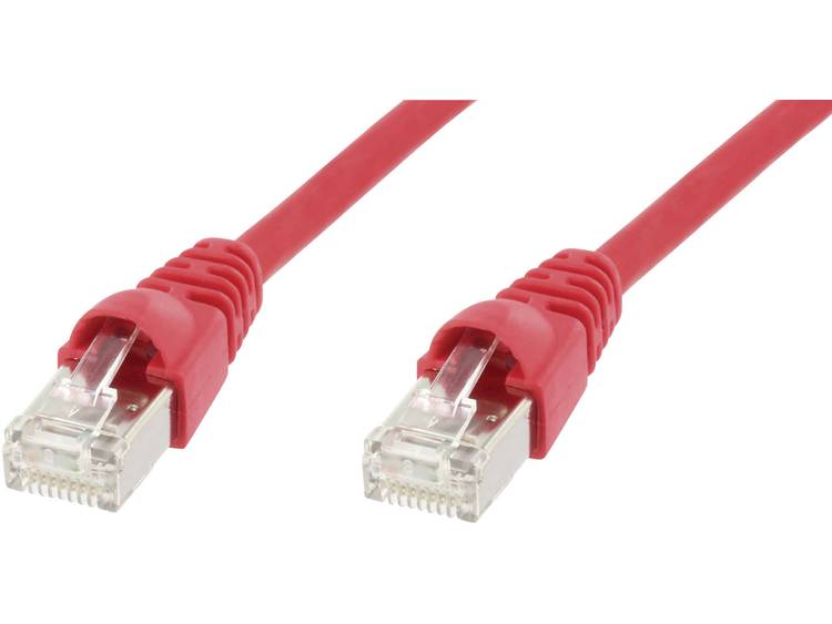 Telegärtner Netwerk Aansluitkabel CAT 6A S-FTP 3 m Rood