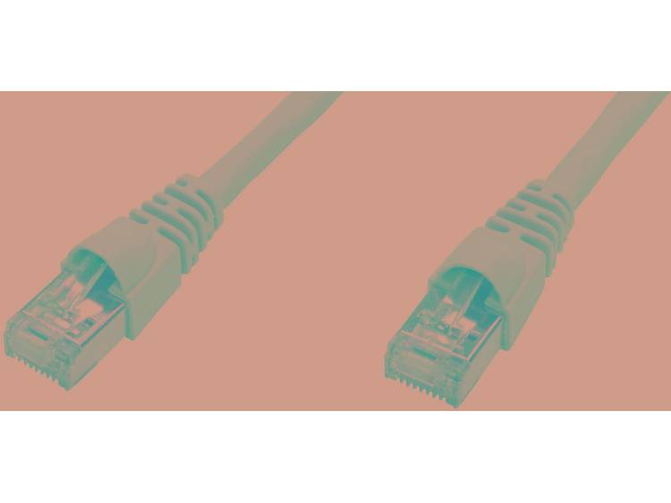 Telegärtner Netwerk Aansluitkabel CAT 6A S-FTP 0.50 m Wit